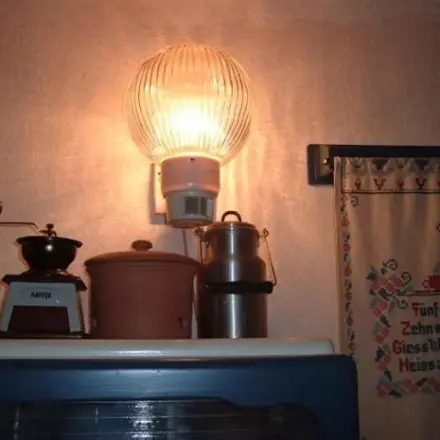 Bewegungsmelder als Lampe in der Küche