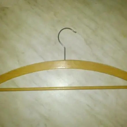 St. Martin Laternenstab aus Holzkleiderbügel