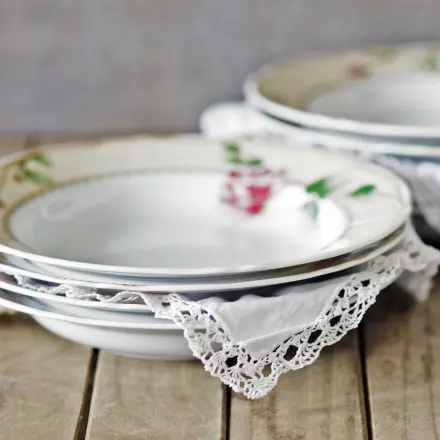 Stofftaschentücher als Klapperdeckchen