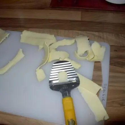 Gefrorene Butter verwenden