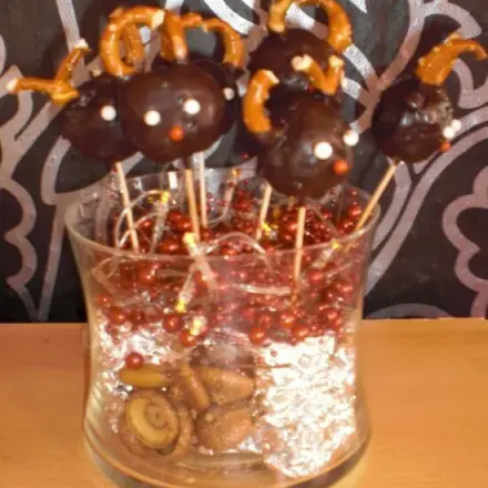 Rentier Cake-Pops