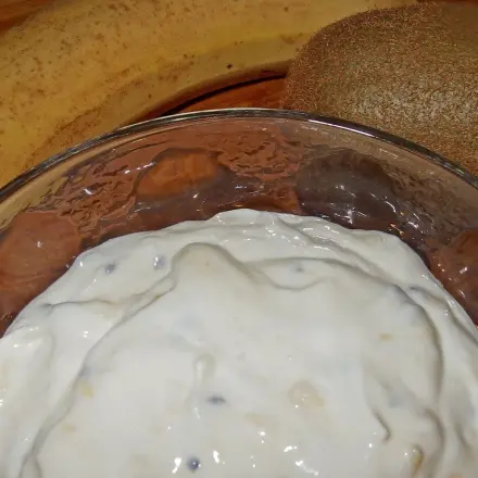 Fruchtjoghurt selbst zusammengestellt