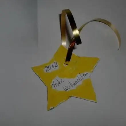 Geschenkanhänger basteln