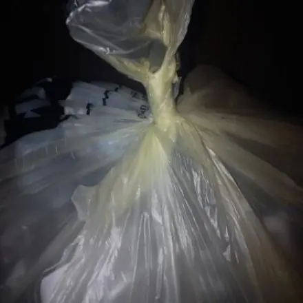 Gelbe Säcke verschließen mal anders