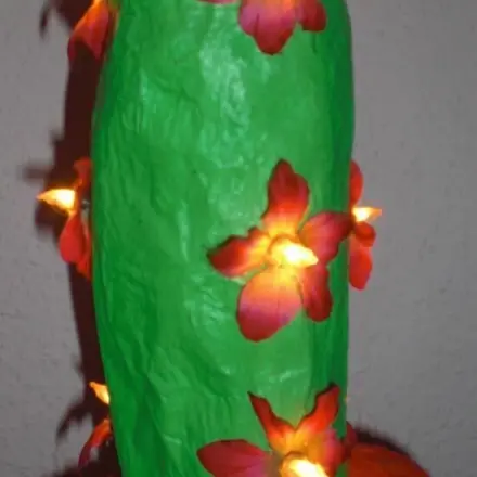 Leuchtkaktus basteln
