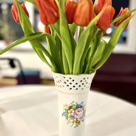 Tulpenstrauß länger schön