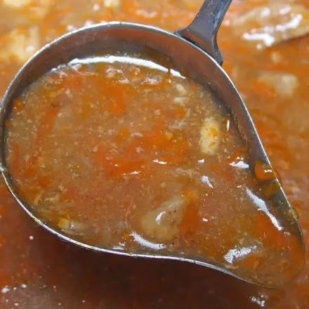 Reste von Bratensoße