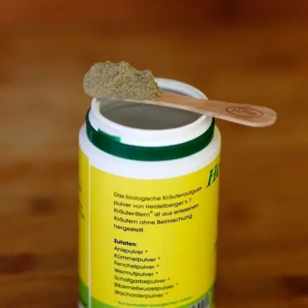 Holzlöffel / Spatel vom Eis