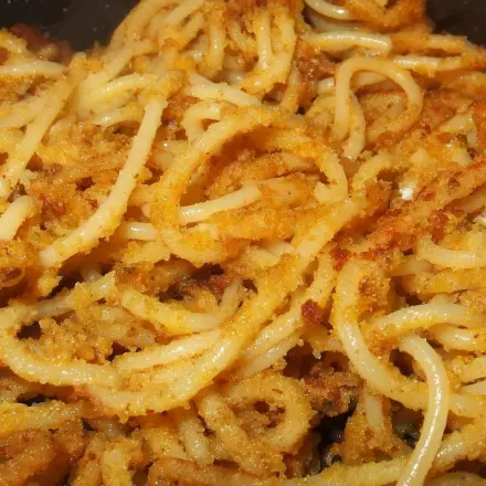 Zur Fastenzeit: Gebackene Spaghetti