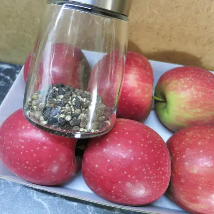 Zu viel Pfeffer im Essen