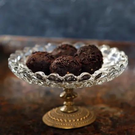 Selbstgemachte Rumkugeln