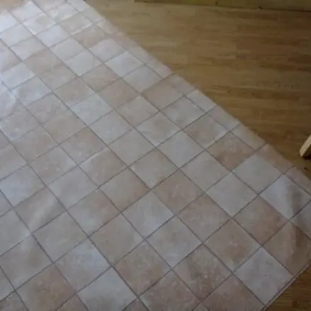 Platz zum Stoff zuschneiden beim Nähen