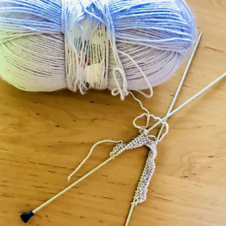 Rand nicht mehr locker beim Stricken