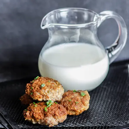 Bratklops / Frikadelle locker und saftig