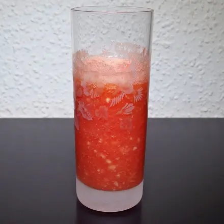 Himbeer-Bananen-Mango Smoothie