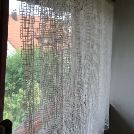 Schaumbremse für Gardinen