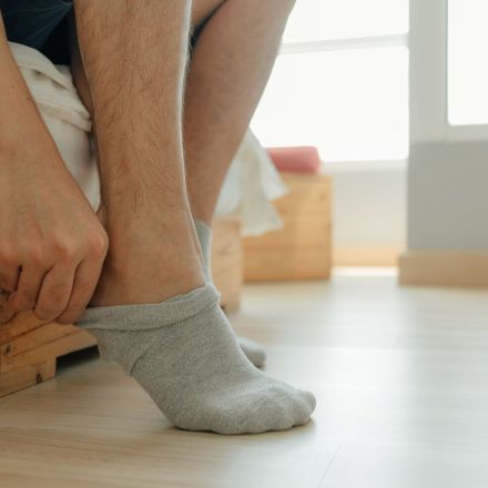 Nasse Socken gegen Erkältung