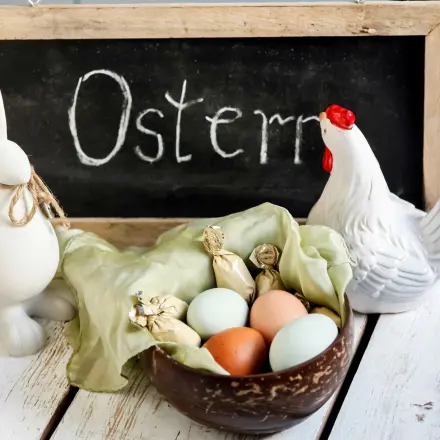 Osternest mal anders - Alternativ gestalten