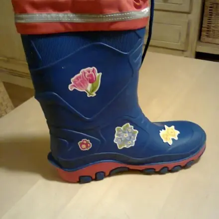 Gummistiefel für Kinder aufpeppen