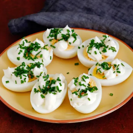 Ostereier - Eier mit Schnittlauch Creme