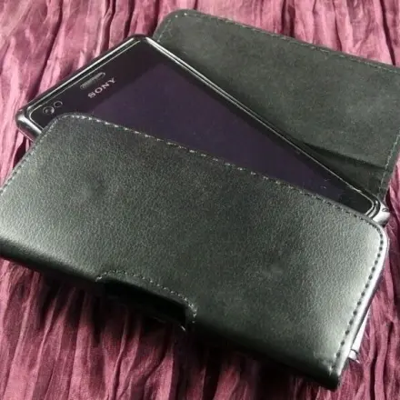 Handy Schutz - Schutzhülle aus Leder