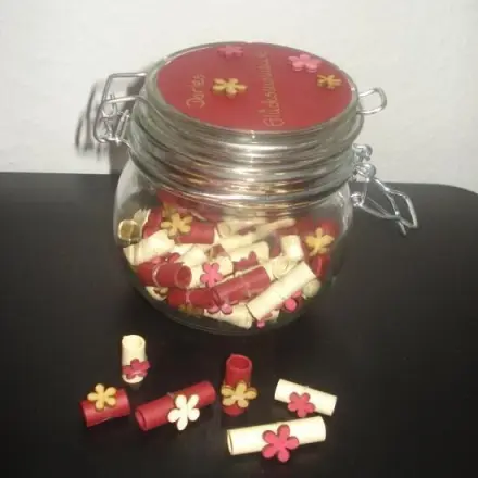 Geschenkidee: Glücksmomente im Glas