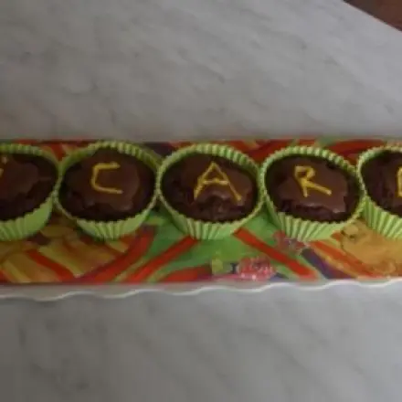 Muffins-Deko - wenig aufwendig