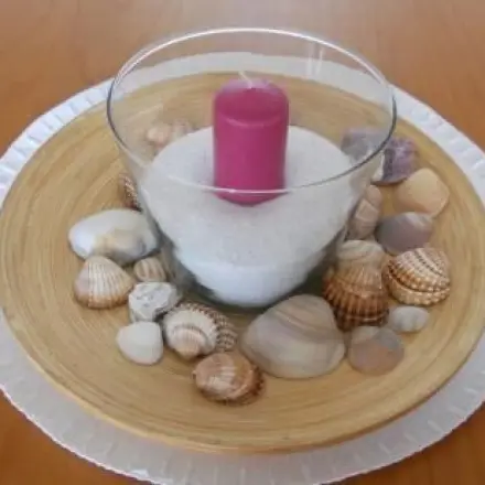 Sommerliche Muschel-Deko