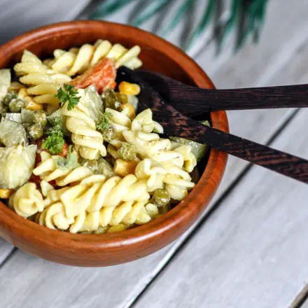 Würziger Nudelsalat