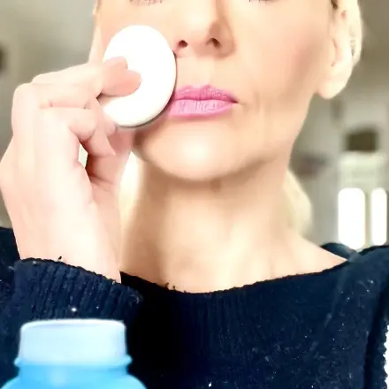 Babypuder für die Haut