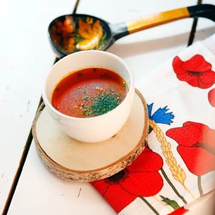 Kalte Rote Beete Suppe