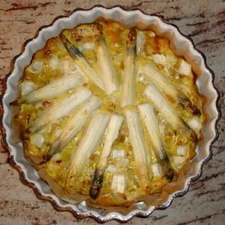 Kartoffel-Spargel-Tortilla aus dem Backofen
