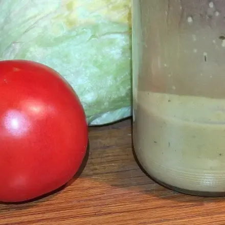 Dressing im Senfglas