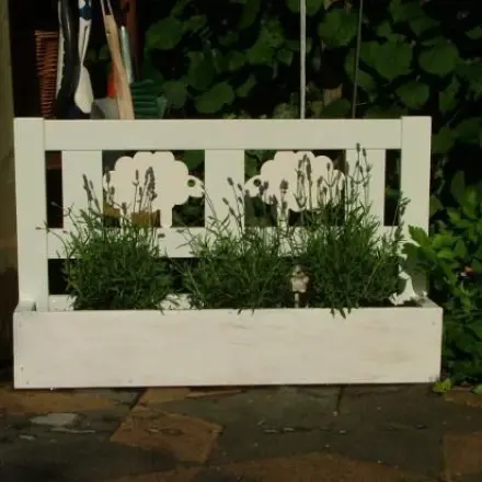 Blumenkasten - "upgecycelt"