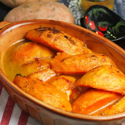 Kandierte Süßkartoffeln