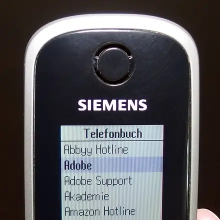 Datenaustausch von Schnurlostelefonen regeln