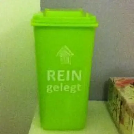 Nachttisch Mülleimer