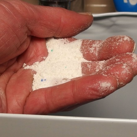 Waschpulver als Handwaschpaste - sehr guter Ersatz