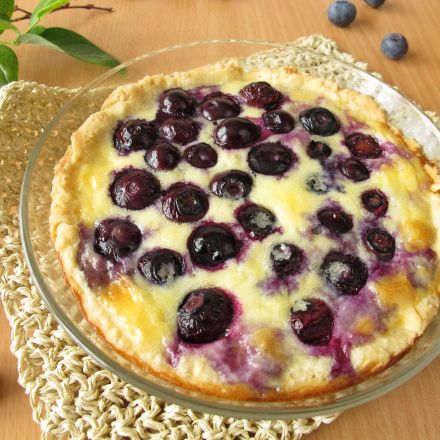 Heidelbeerwähe - ein leckerer, schneller Kuchen
