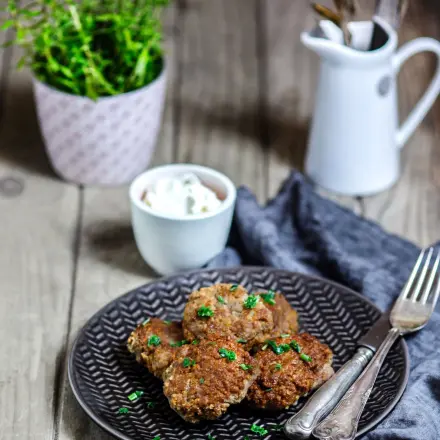 Frikadellen "leicht" gemacht