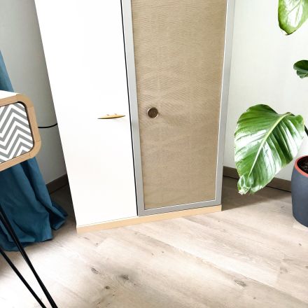 Glastüren von Schränken neu gestalten