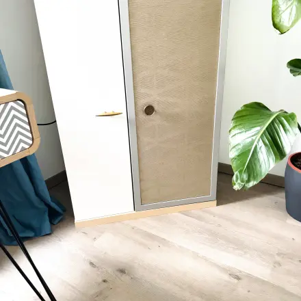 Glastüren von Schränken neu gestalten