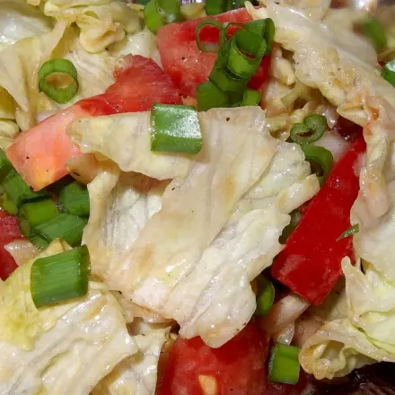 Salatsoße mit Kürbiskernöl