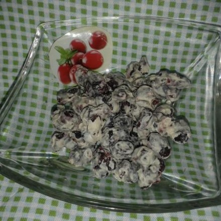 Wellness Snack - Cranberries mit weißer Schokolade