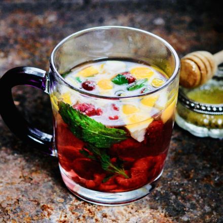 Erkältungstee mit Ingwer