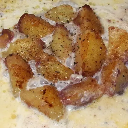 Deftige Knödelpfanne - vegan