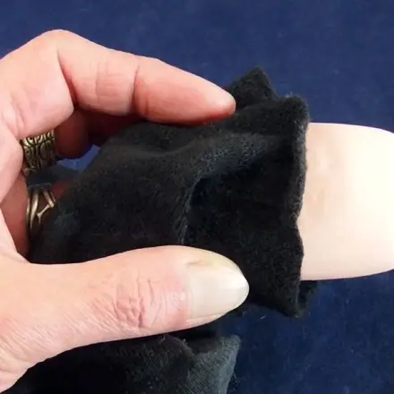 Seife im Kniestrumpf - ideal für Kinder