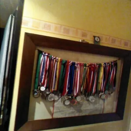 Bilderrahmen für Medaillen