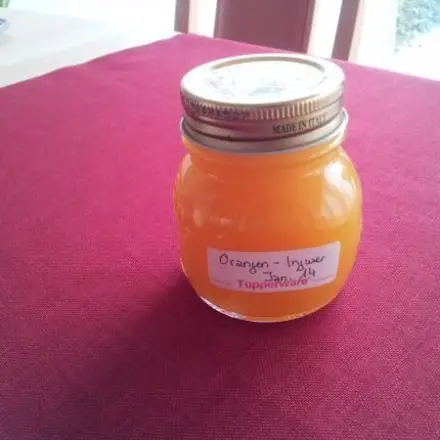 Orangen - Ingwer Konfitüre