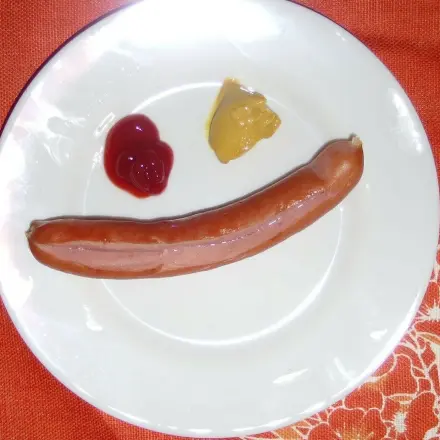 Würstchen aus dem Toaster